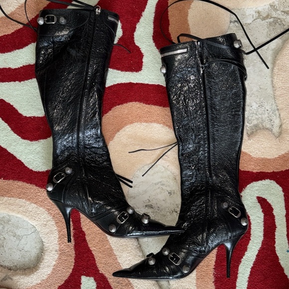Authentic Balenciaga Cagole Boots - Picture 2 of 4